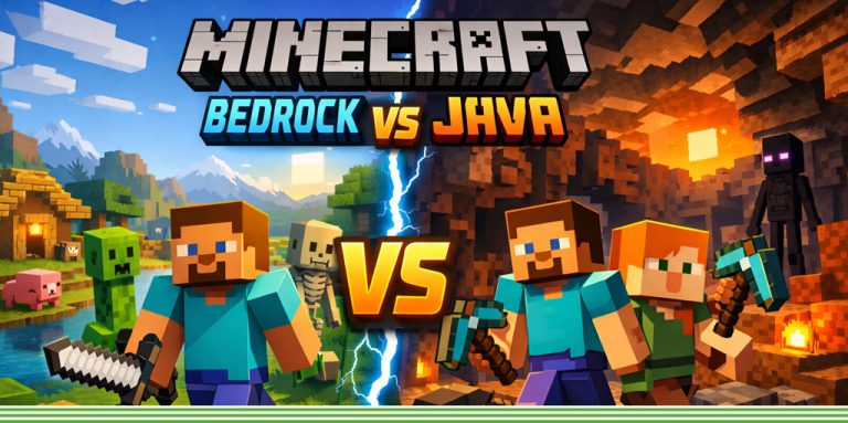 Minecraft Java vs Bedrock: Key Differences